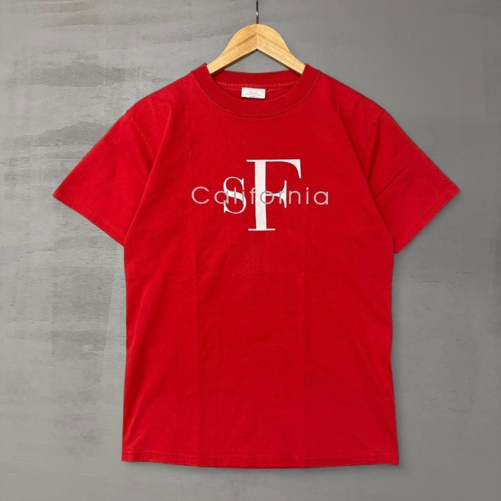 Vintage San Francisco California 90s Calvin Klein Style Retro Tee Shirt Medium